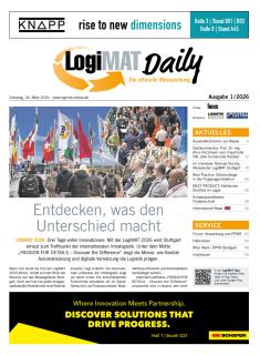 LogiMAT daily Dienstag