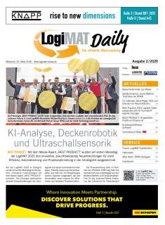 LogiMAT daily Mittwoch